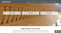 Desktop Screenshot of cdsnickeri.se