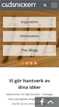 Mobile Screenshot of cdsnickeri.se